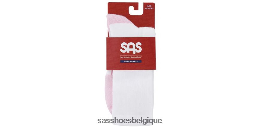 femmes confortable blanc SAS chaussettes de marcheur d\'équipage VF6ZVJ501