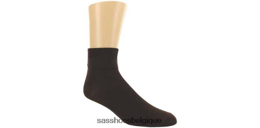 femmes confortable brun SAS chaussettes losanges à volants VF6ZVJ489
