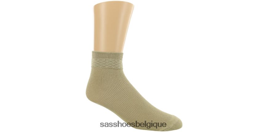 femmes confortable kaki SAS chaussettes losanges à volants VF6ZVJ488