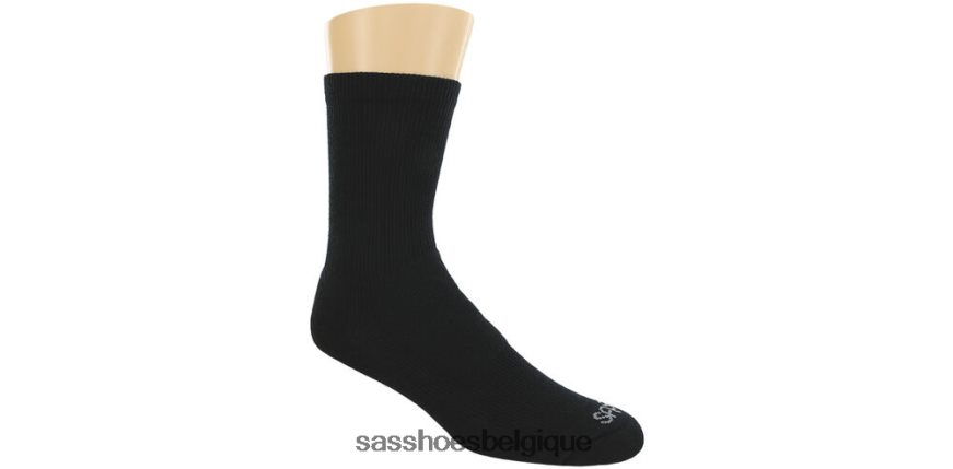 femmes confortable noir SAS chaussettes de marcheur d'équipage VF6ZVJ469