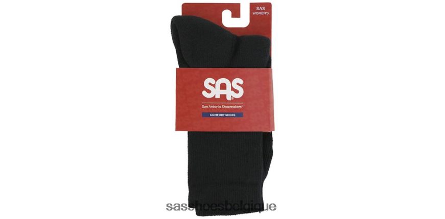 femmes confortable noir SAS chaussettes de marcheur d\'équipage VF6ZVJ469