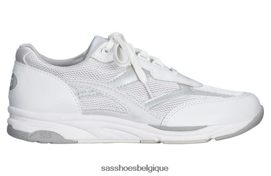 femmes énergique argent SAS baskets à lacets en mesh tour VF6ZVJ292