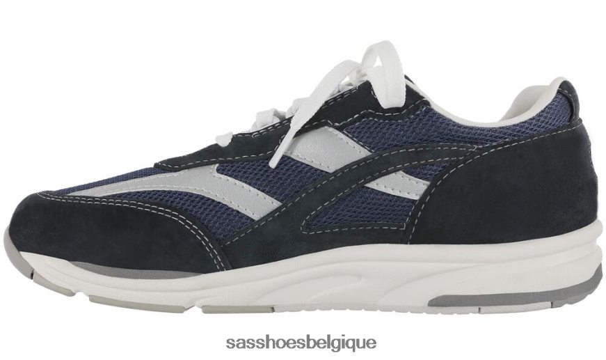 femmes énergique bleu SAS baskets à lacets en mesh tour VF6ZVJ294