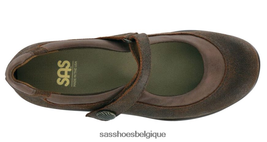 femmes énergique brun SAS sortir de la chaussure mary jane VF6ZVJ331