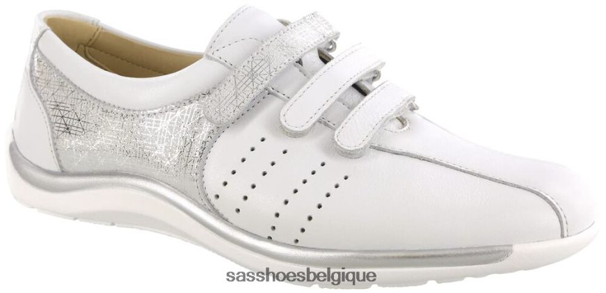 femmes énergique craie/argent SAS chaussure de marche pour le temps de course VF6ZVJ22