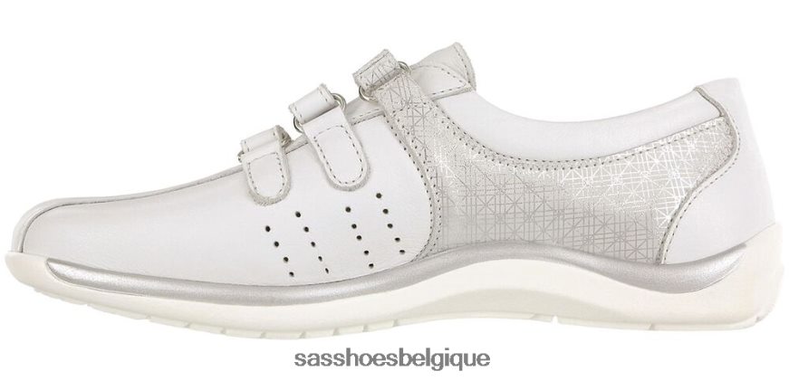 femmes énergique craie/argent SAS chaussure de marche pour le temps de course VF6ZVJ22