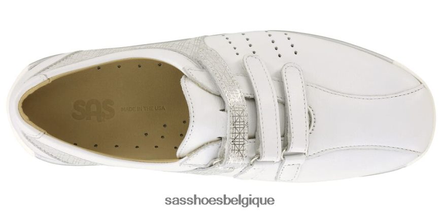 femmes énergique craie/argent SAS chaussure de marche pour le temps de course VF6ZVJ22