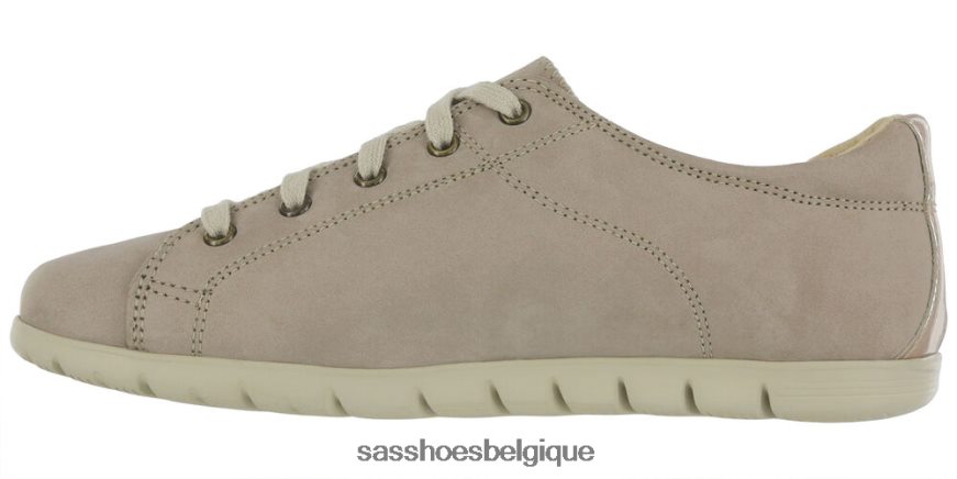 femmes énergique désert/taupe SAS solstice ii à lacets plats VF6ZVJ421