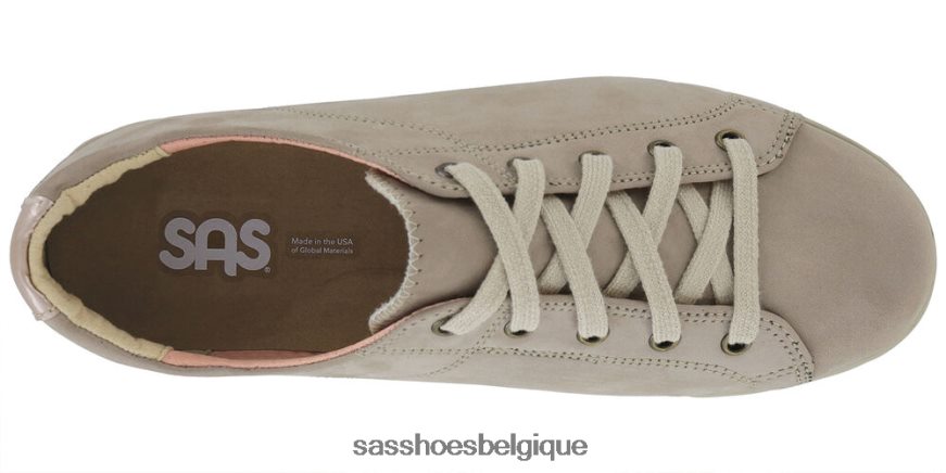 femmes énergique désert/taupe SAS solstice ii à lacets plats VF6ZVJ421