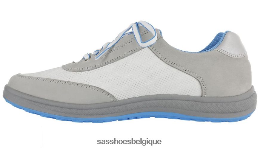 femmes énergique gris/blanc SAS baskets sportives à lacets VF6ZVJ305
