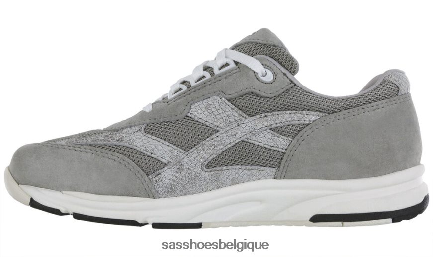 femmes énergique mélange plat SAS baskets à lacets en mesh tour VF6ZVJ299