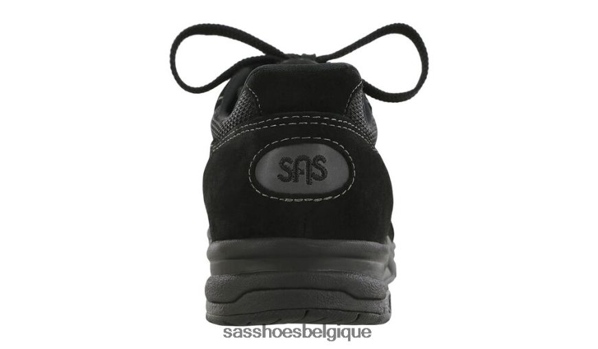 femmes énergique noir SAS baskets à lacets en mesh tour VF6ZVJ295