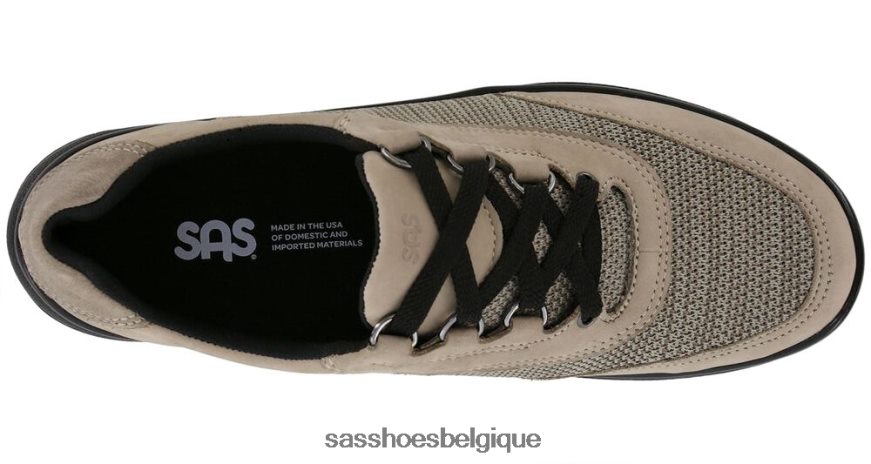 femmes énergique taupe/pierre SAS baskets à lacets lux sportives VF6ZVJ17