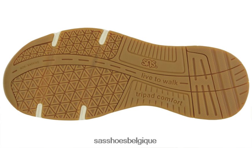 femmes énergique taupe/rose SAS baskets à lacets en mesh tour VF6ZVJ297