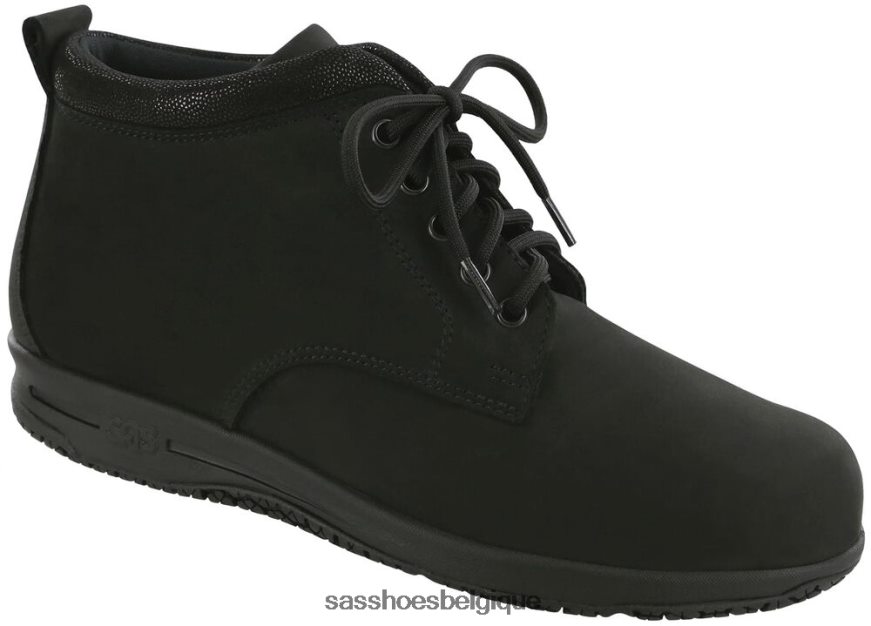 femmes polyvalent noir/poussière de lune SAS botte gretchen chukka VF6ZVJ376