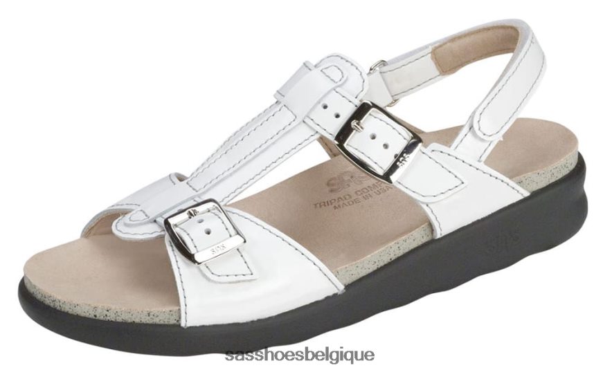 femmes polyvalent blanc SAS sandale captiva à bride en T VF6ZVJ149