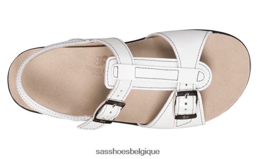 femmes polyvalent blanc SAS sandale captiva à bride en T VF6ZVJ149