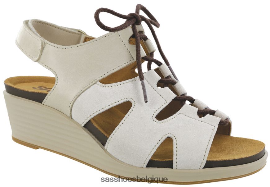 femmes polyvalent bois flotté SAS sandale compensée à lacets sedona VF6ZVJ435