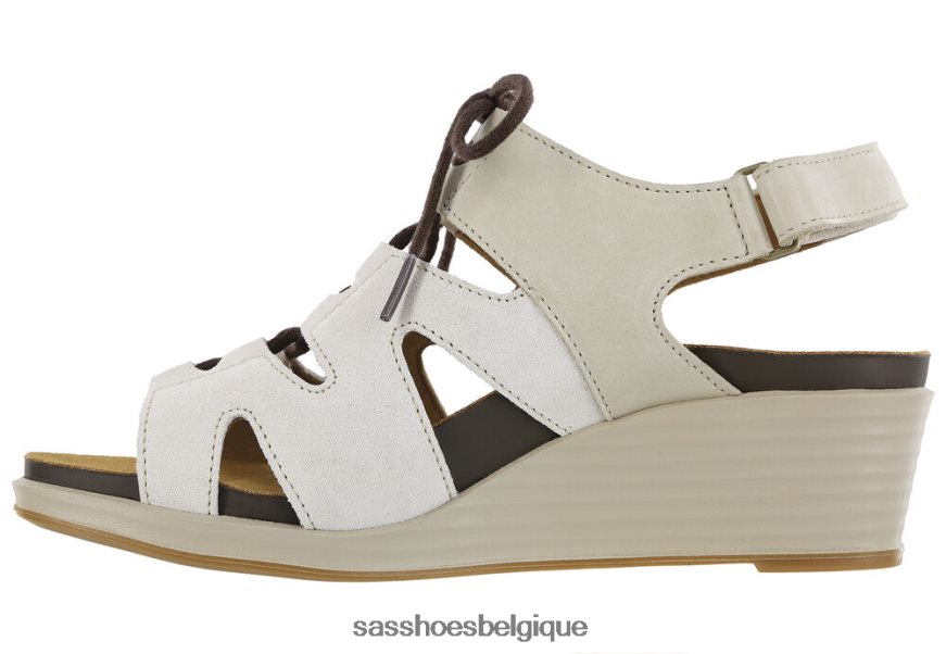 femmes polyvalent bois flotté SAS sandale compensée à lacets sedona VF6ZVJ435