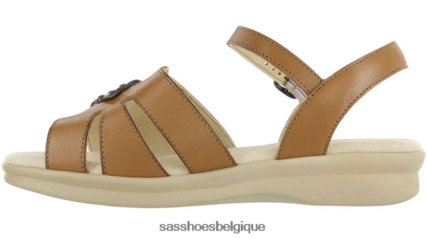 femmes polyvalent bronzage antique SAS sandale à bride quart de helena VF6ZVJ92