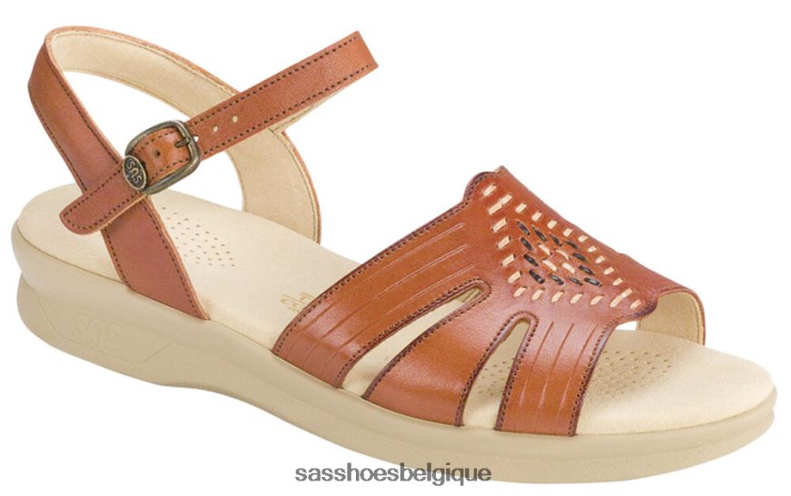 femmes polyvalent bronzage antique SAS sandale à bride quart de huarache VF6ZVJ66