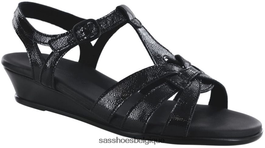 femmes polyvalent carbone SAS sandale à bride en T Aurora VF6ZVJ67