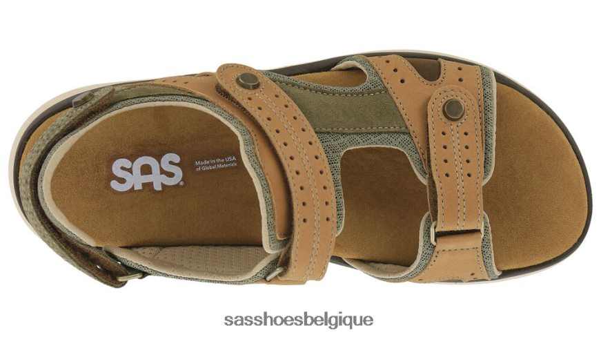 femmes polyvalent chêne vivant SAS embarquer la sandale de sport VF6ZVJ53