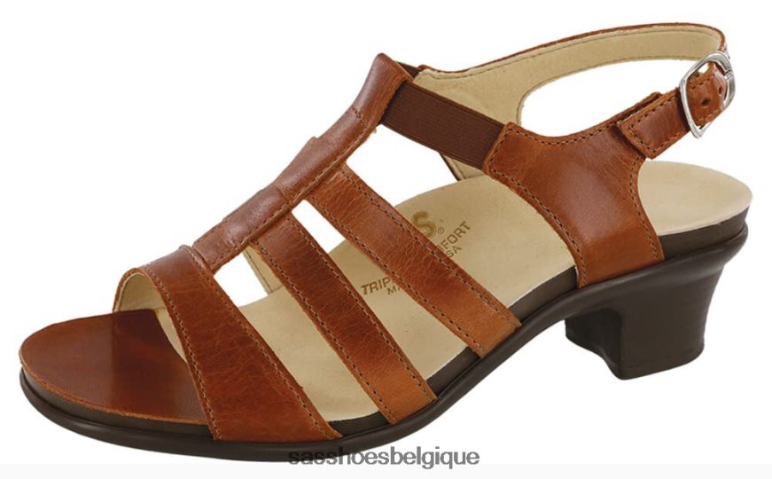 femmes polyvalent châtaigne SAS sandale à bride talon allegro VF6ZVJ124