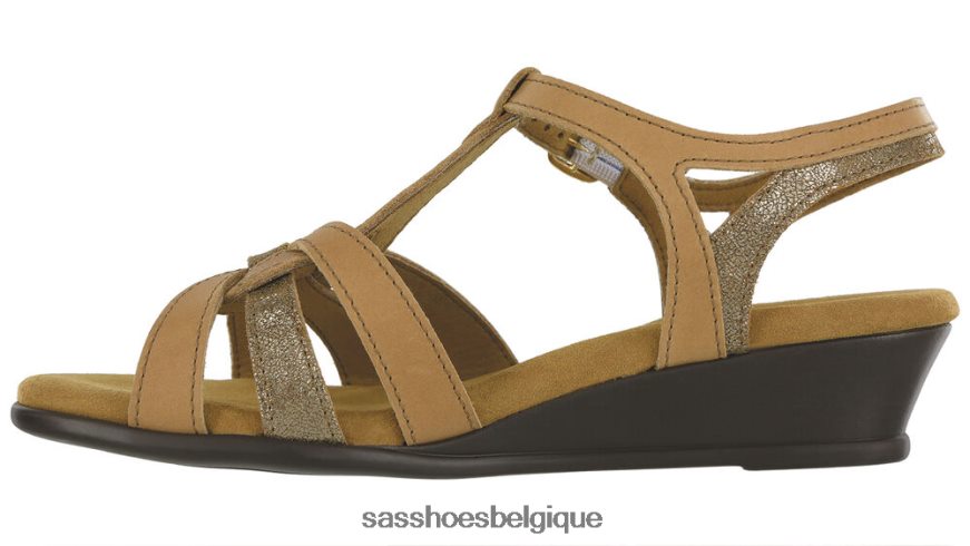 femmes polyvalent des étincelles SAS sandale à bride en T Aurora VF6ZVJ68