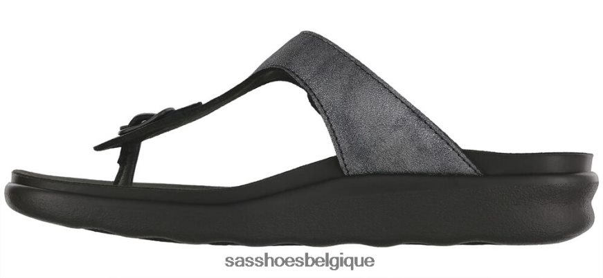 femmes polyvalent fumée SAS sandales à bride en T Sanibel VF6ZVJ29
