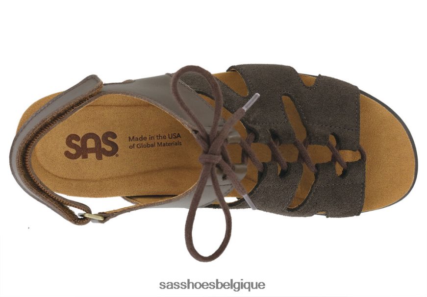 femmes polyvalent les bois SAS sandale compensée à lacets sedona VF6ZVJ437