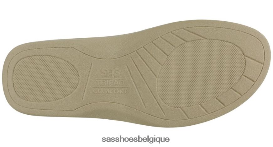 femmes polyvalent lin d\'or SAS sandale à deux brides VF6ZVJ88
