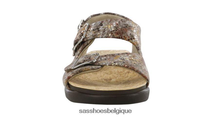 femmes polyvalent multiserpent taupe SAS sandale décontractée à bride au talon VF6ZVJ117