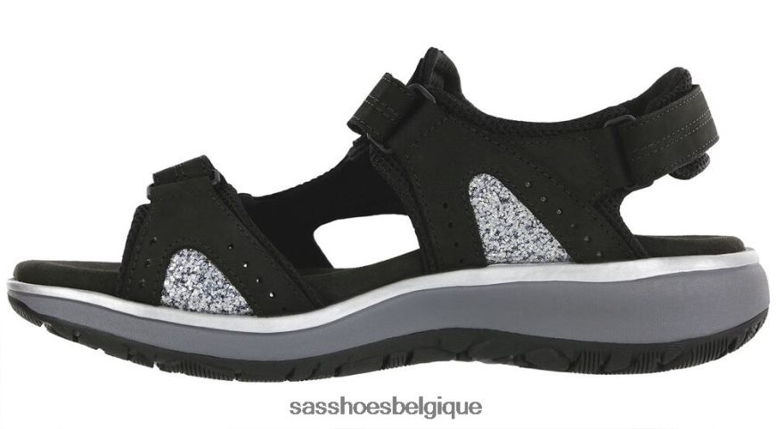 femmes polyvalent néron SAS embarquer la sandale de sport VF6ZVJ57