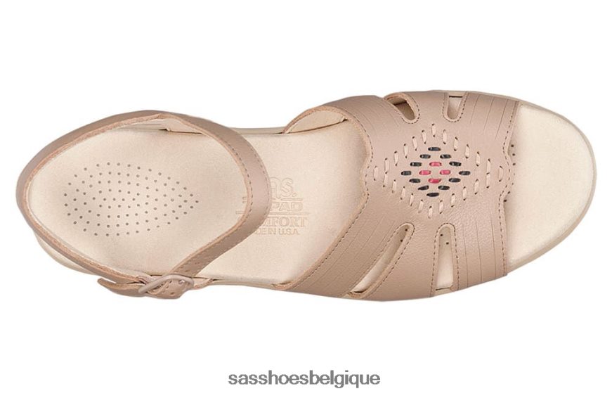 femmes polyvalent naturel SAS sandale à bride quart de huarache VF6ZVJ64