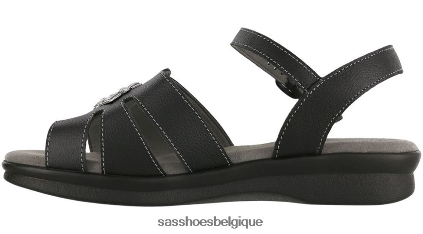 femmes polyvalent noir SAS sandale à bride quart de helena VF6ZVJ90