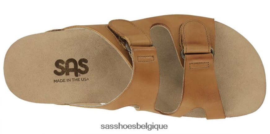 femmes polyvalent noisette SAS sandale à glissière bord de mer VF6ZVJ47