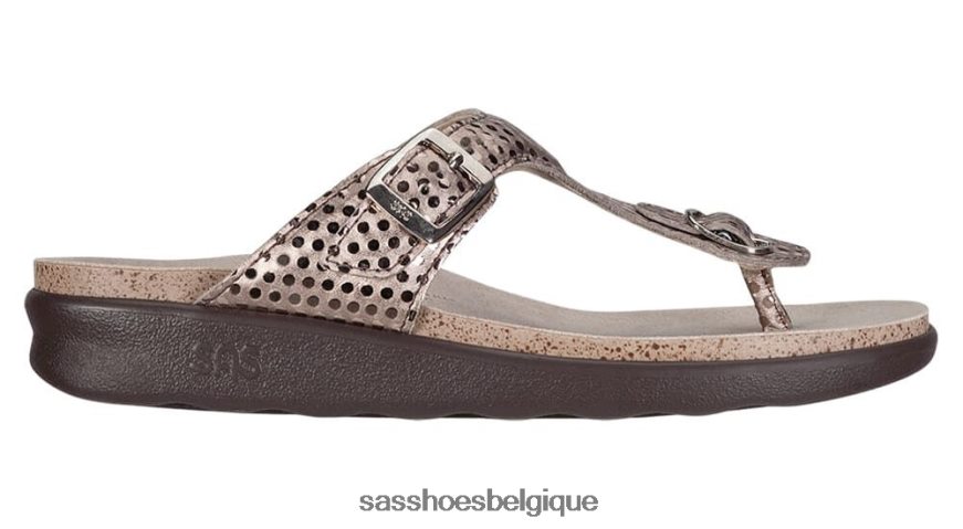 femmes polyvalent oro SAS sandales à bride en T Sanibel VF6ZVJ36