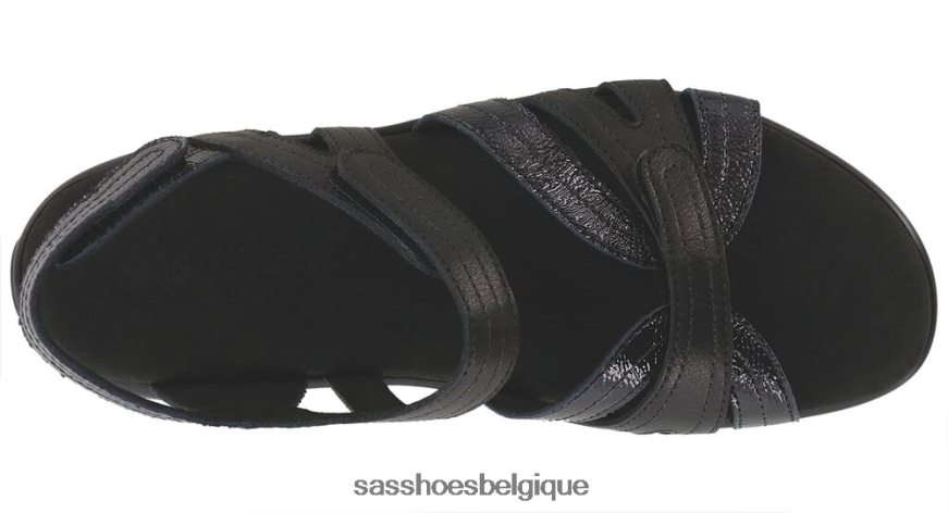 femmes polyvalent sable noir SAS sandale à bride talon pier VF6ZVJ61