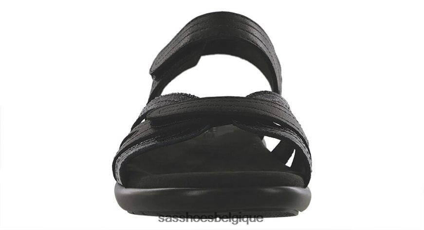femmes polyvalent sable noir SAS sandale à bride talon pier VF6ZVJ61