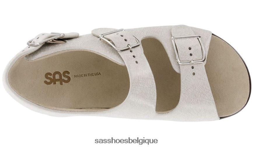 femmes polyvalent toile de lin SAS sandale décontractée à bride au talon VF6ZVJ109