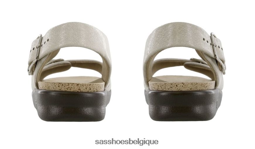 femmes polyvalent toile de lin SAS sandale décontractée à bride au talon VF6ZVJ109