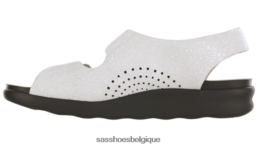 femmes polyvalent vanille SAS sandale décontractée à bride au talon VF6ZVJ119