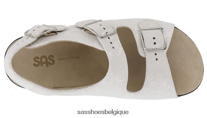 femmes polyvalent vanille SAS sandale décontractée à bride au talon VF6ZVJ119
