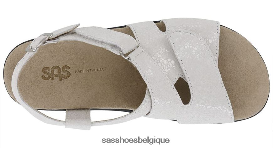 femmes polyvalent vanille SAS sandale huggy à bride croisée VF6ZVJ168