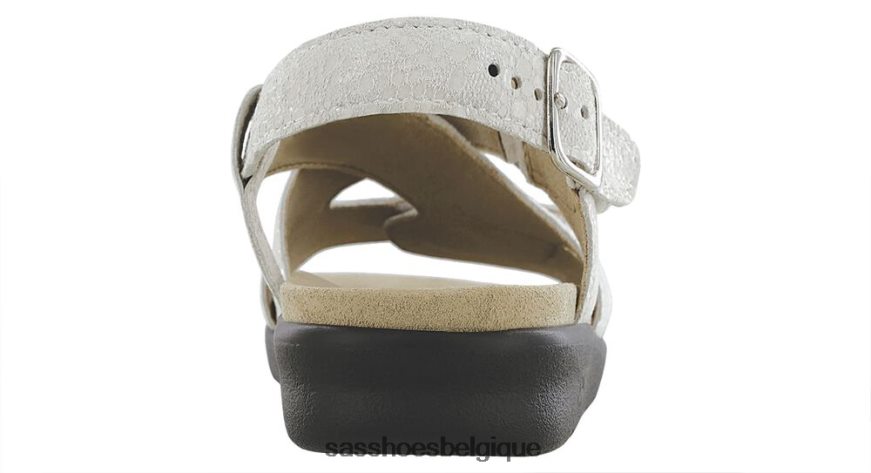 femmes polyvalent vanille SAS sandale huggy à bride croisée VF6ZVJ168