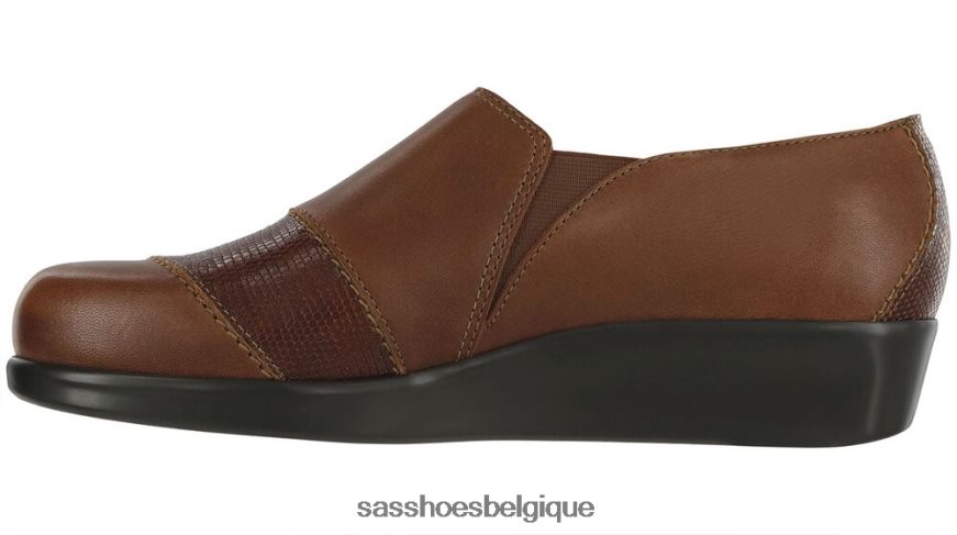 femmes polyvalent auburn/lézard SAS mocassins à enfiler nora VF6ZVJ247