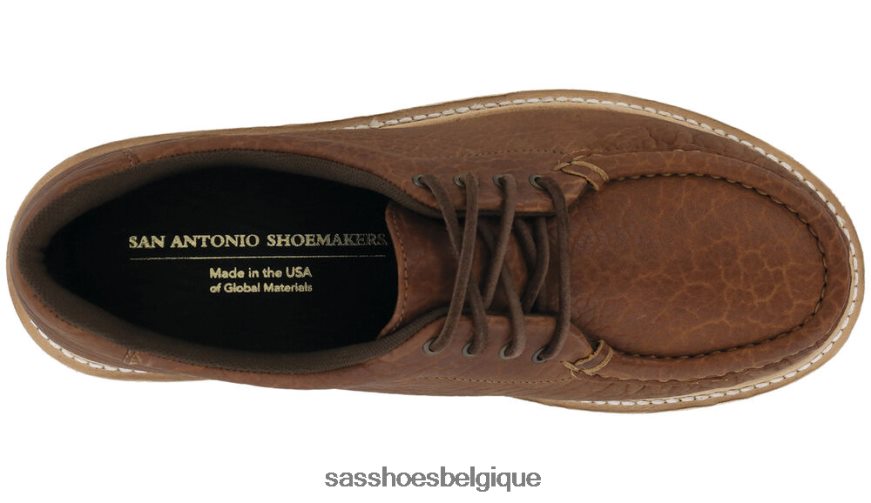 femmes polyvalent bison brun SAS mocassins à lacets take control VF6ZVJ442