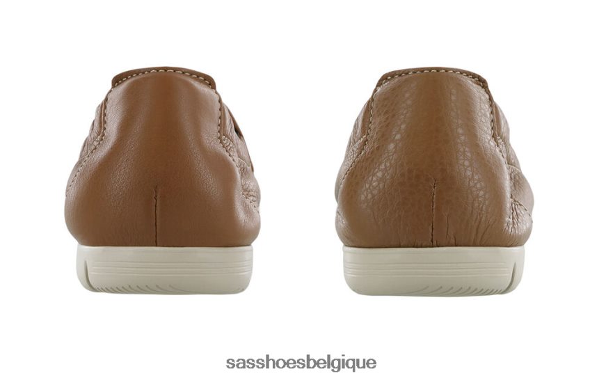 femmes polyvalent brun noix de pécan SAS mocassins à enfiler ensoleillés VF6ZVJ234