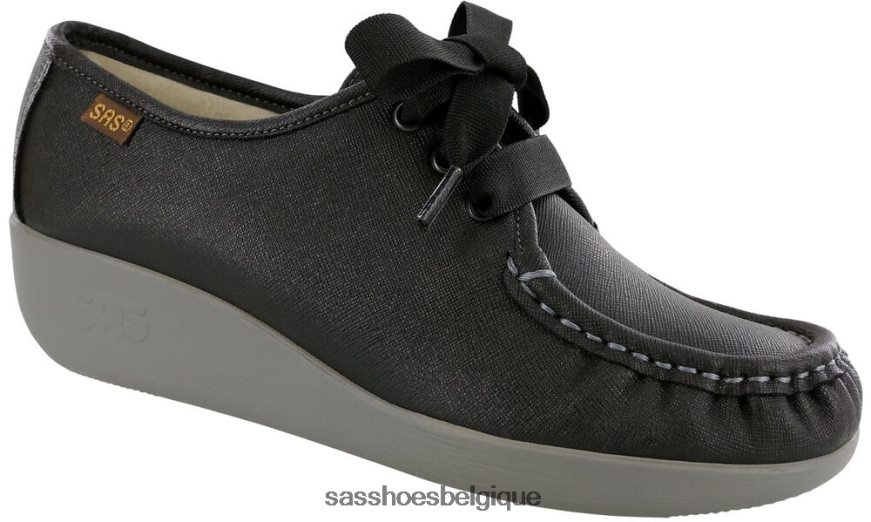 femmes polyvalent corbeau SAS mocassins à lacets rebondissants VF6ZVJ274